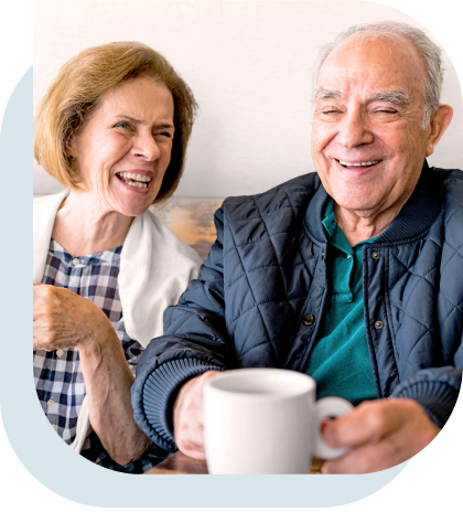 elderly couple
